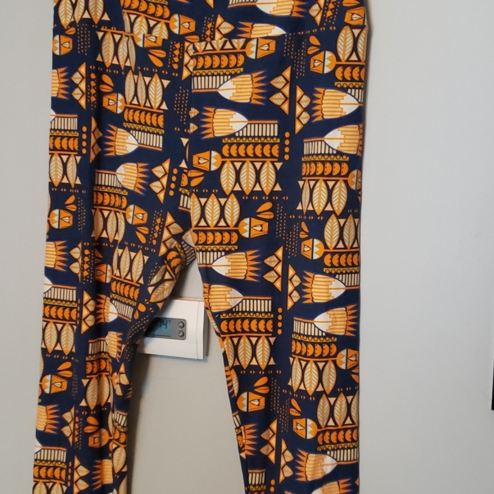 Blue TC LulaRoe leggings